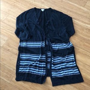 EXC J Jill Cardigan light sweater L